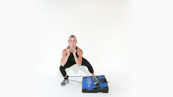 Lateral Side Step Squat