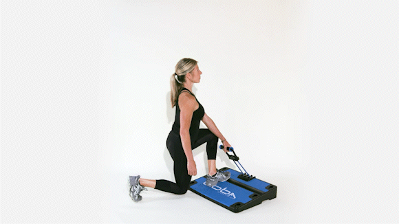 Lunge (Curtsy Pulsing)