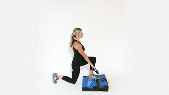Leg & Booty Beginner Lunge (Reverse to Step Up)