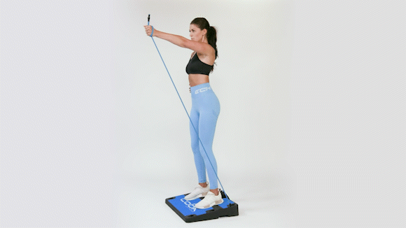 Standing Single Arm Shoulder Raise