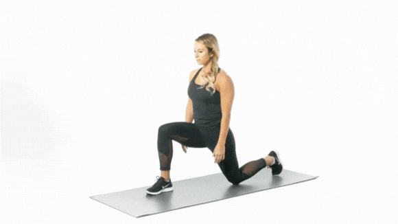 Half Kneeling Hamstring Stretch