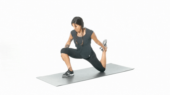 Half Kneeling Quad Stretch