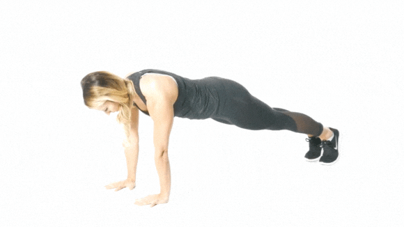 High Plank Mountain Climber