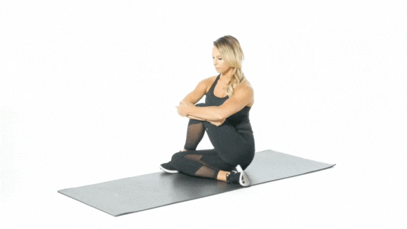 Seated Deep Piriformis Stretch