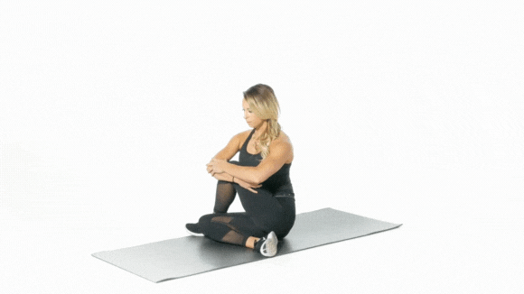 Seated Piriformis Stretch