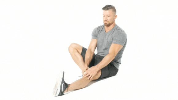 Seated Single Leg Hamstring Stretch