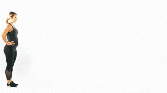 Walking Hamstring Stretch